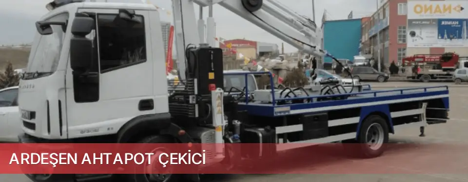 Ardeşen İlçemi Ahtapot Çekici